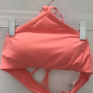 High neck bikini top